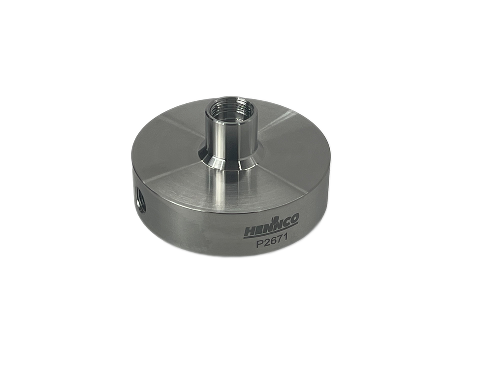 Check Valve Body, EndruoMAX Pump, OMAX 308481, HWS# 45518 — Hennco