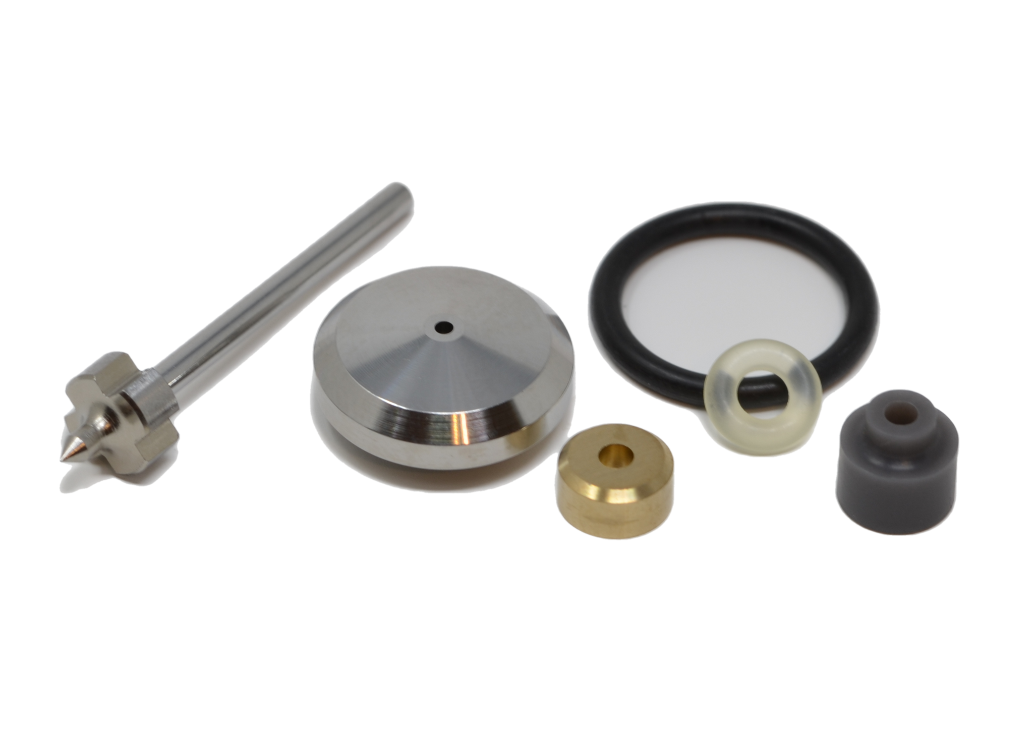 Flow ON/OFF Parts - Valve Bodies, Poppet Seats & Stems, Rings, Screws ...