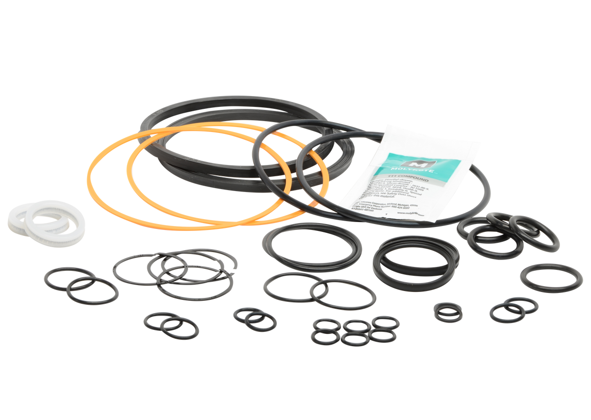 LP Seal Kit, High Pressure Pump, Flow 60k, Black Rod Seal, Flow B-1163 ...