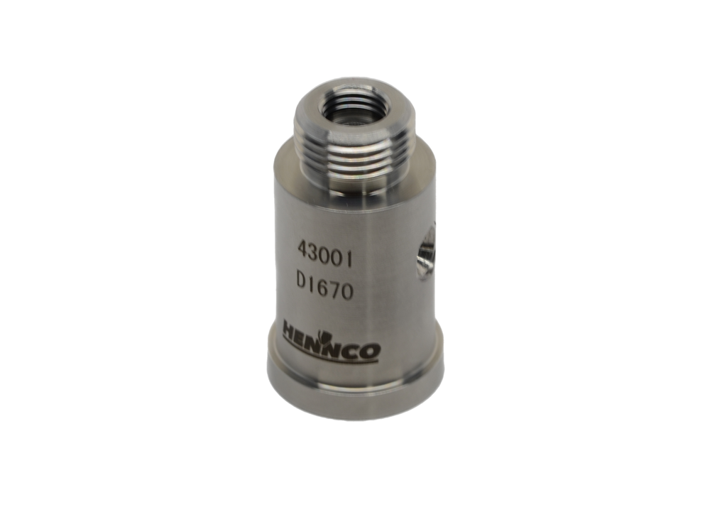 Valve Body, Integrated On/Off, OMAX 301477, HWS# 43001 — Hennco