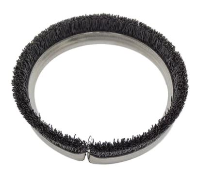BRUSH, CUP, #3 SS BACKING .010 CRIMPED BLACK 6.6